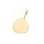 542851 Pingente para personalizar com palavras Rommanel medalha folheado a ouro borboletas SOB ENCOMENDA