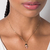 542909 Pingente Rommanel folheado a ouro santo expedito com resina