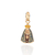 542910 Pingente Rommanel folheado a ouro n. sra. aparecida com resina