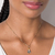 542910 Pingente Rommanel folheado a ouro n. sra. aparecida com resina