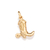 542929 Pingente Rommanel folheado a ouro bota Woody assinada
