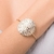 552110 Pulseira Rommanel bracelete folheada a ouro chão lunar