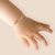 552163 Pulseira para personalizar com nome Rommanel folheada a ouro Mickey Baby SOB ENCOMENDA