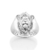 810344 Anel Rommanel sinete de prata mufasa 3d