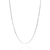830091 Gargantilha Rommanel de prata fio veneziana 50 cm