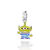 840215 Pingente Rommanel de prata Alien com resina