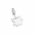 840215 Pingente Rommanel de prata Alien com resina