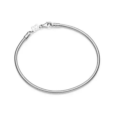 850098 Pulseira Rommanel de prata corrente para berloques 17 cm