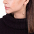 523852 Brinco Rommanel folheado a ouro argola