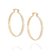 526287 Brinco Rommanel argola folheado a ouro
