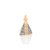 541633 Pingente Rommanel folheado a ouro n. sra. aparecida com zircônias