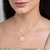 542322 Pingente Rommanel medalha folheado a ouro n. sra. aparecida