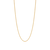 530166 Cordão Rommanel folheado a ouro fio veneziana 60 cm - comprar online