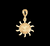 540481 Pingente Rommanel folheado a ouro sol