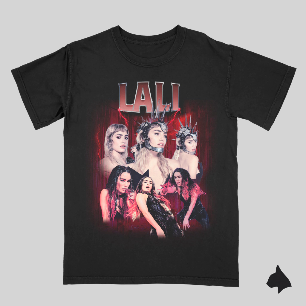 Remera de Algodon DTG - Lali Rayos