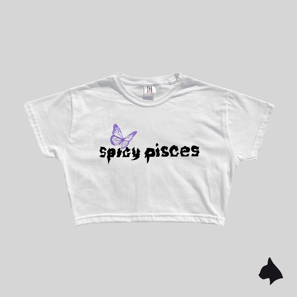 Baby Tee - Spicy Pisces Butterfly (Olivia Rodrigo)