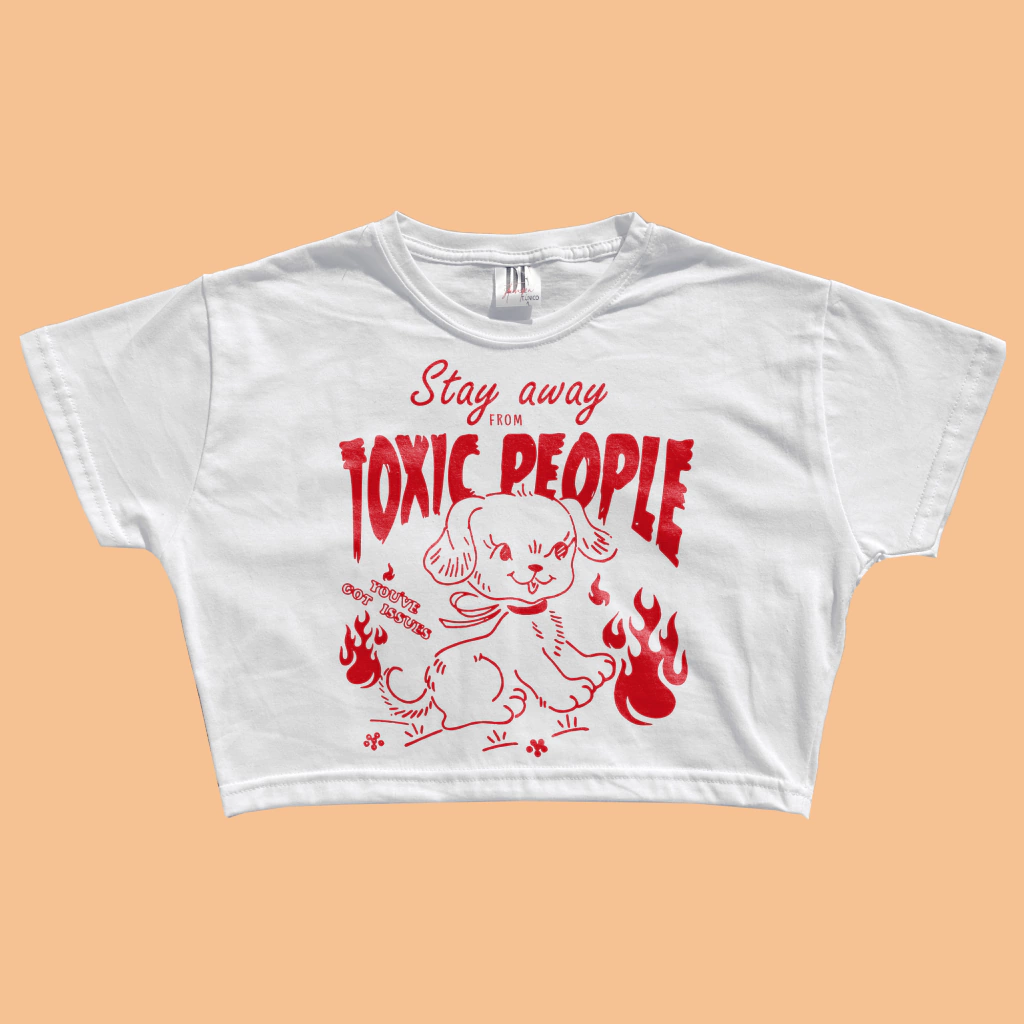 Baby Tee - Toxic People