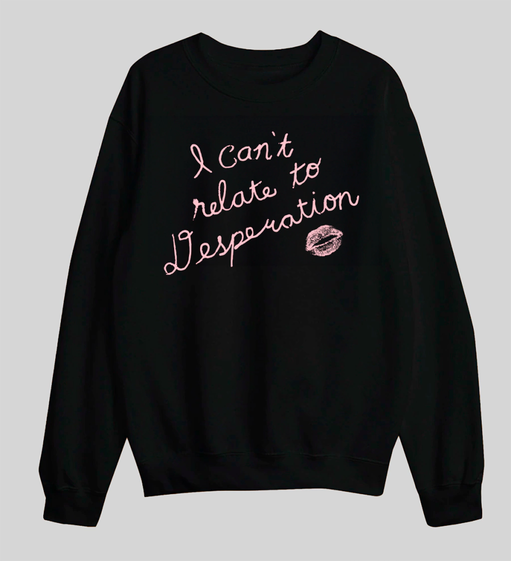 Buzo Basico DTG Oversize - Can't Relate (Sabrina Carpenter)