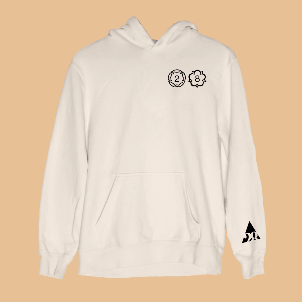 Buzo Canguro Crudo - 28 Cream Hoodie (Louis Tomlinson)