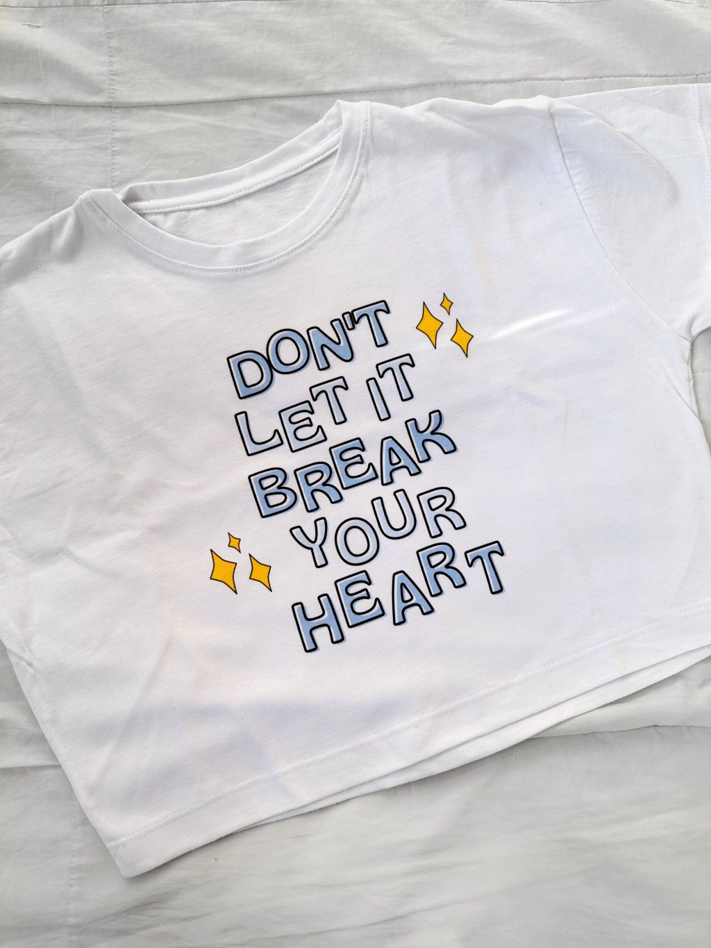 Baby Tee - Don't Let It Break Your Heart (GRAN BARATA)