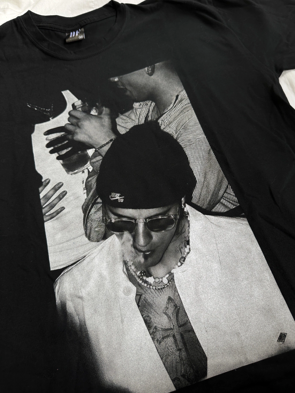 Remera Negra DTG - Justin (GRAN BARATA)