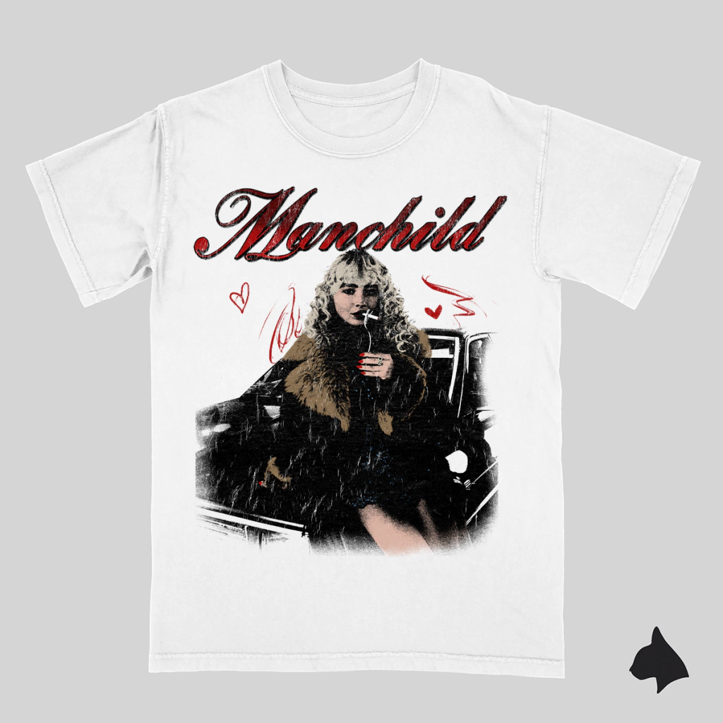 Remera de Algodon DTG - Manchild Grunge (Sabrina Carpenter)