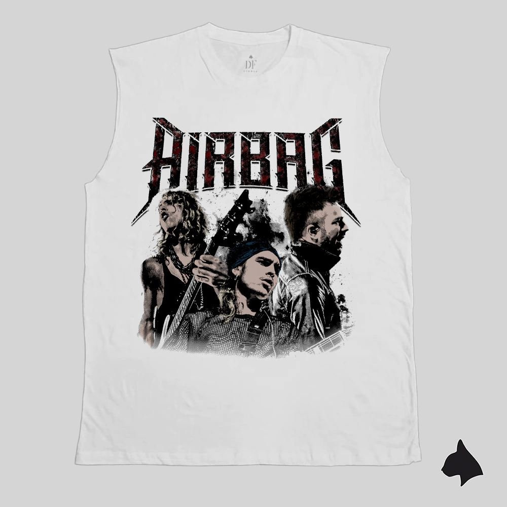 Musculosa de Algodon DTG - Airbag Graphic