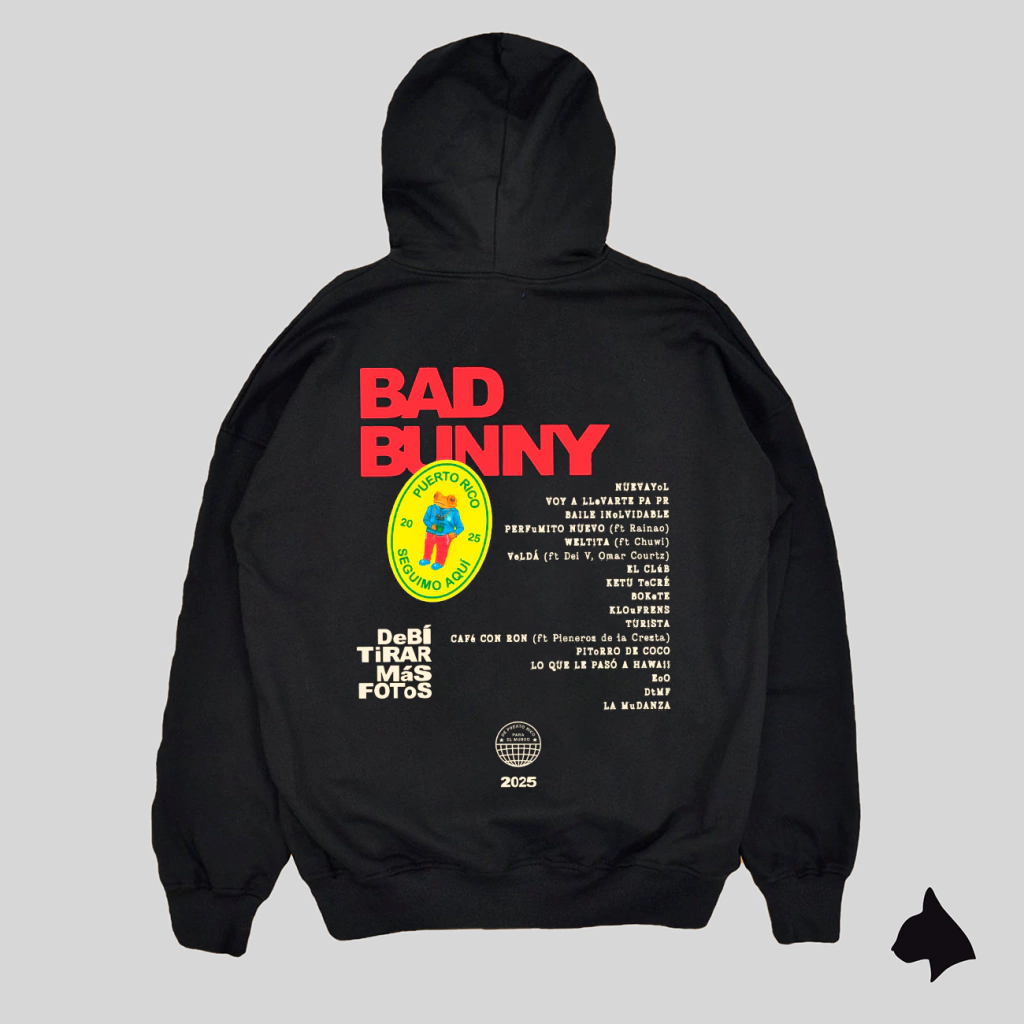 Buzo Negro DTG - DTMF Tracklist (Bad Bunny)