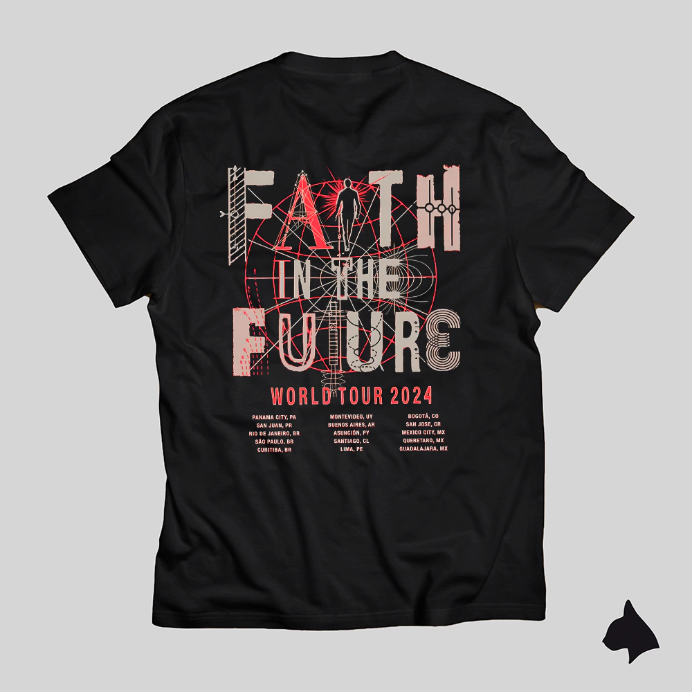 Remera de Algodon DTG - FITF World Tour Latam 24 (Louis Tomlinson)