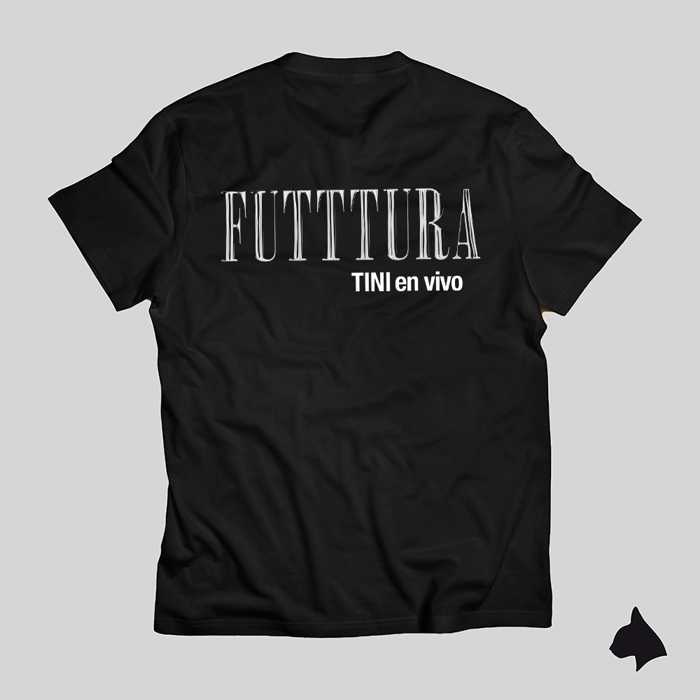 Remera de Algodon DTF - Futttura Logos (Tini)