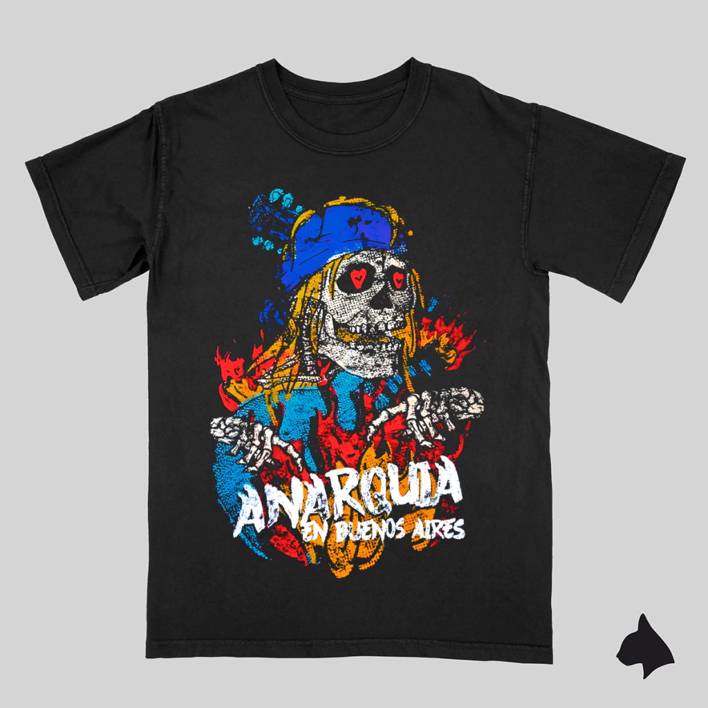 Remera de Algodon DTG - Airbag Anarquia BA