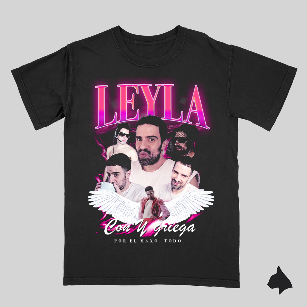 Remera de Algodon DTG - Leyla con Y griega (Martin Cirio)