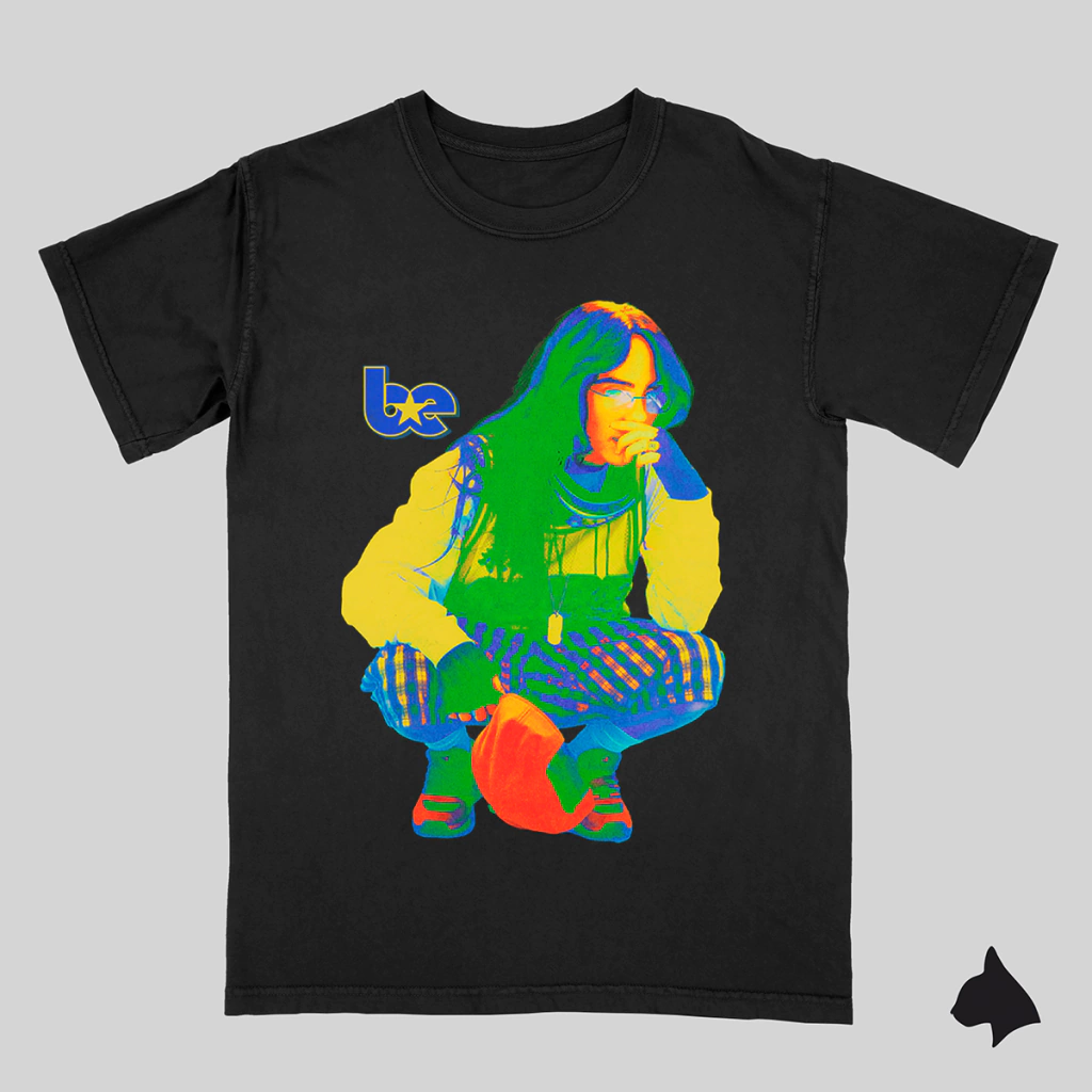 Remera de Algodon DTG - BE Billie Eilish