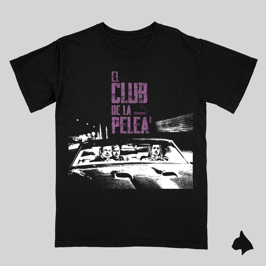 Remera de Algodon DTG - El Club De La Pelea (Airbag)