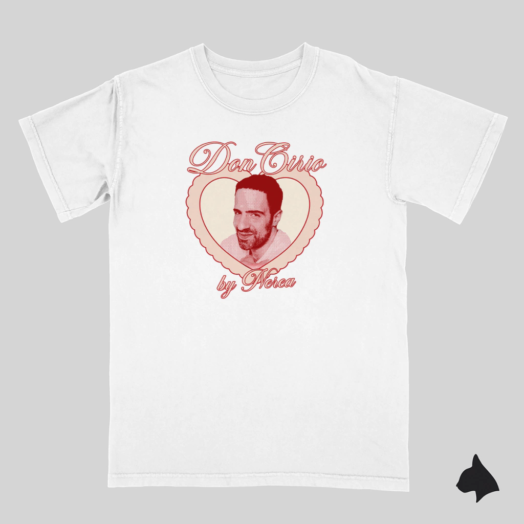 Remera de Algodon DTG - Don Cirio by Nerea (Martin Cirio)