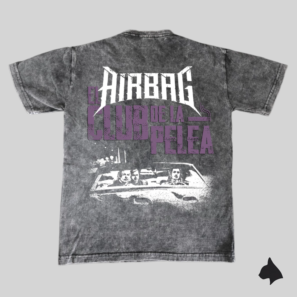 Remera de Algodon Nevada DTG - El Club de la Pelea Distress (Airbag)