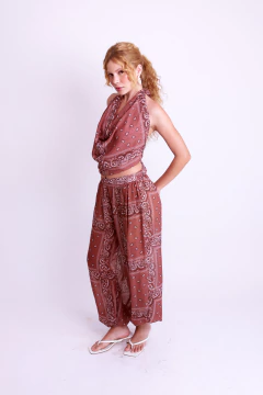 CALÇA ALADIM SARAH | CAMEL - comprar online