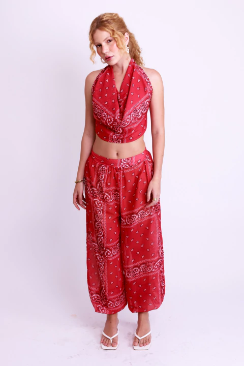 CALÇA ALADIM SARAH | RED