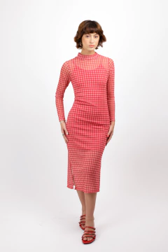 VESTIDO NICOLE | TULE VICHY - damaria