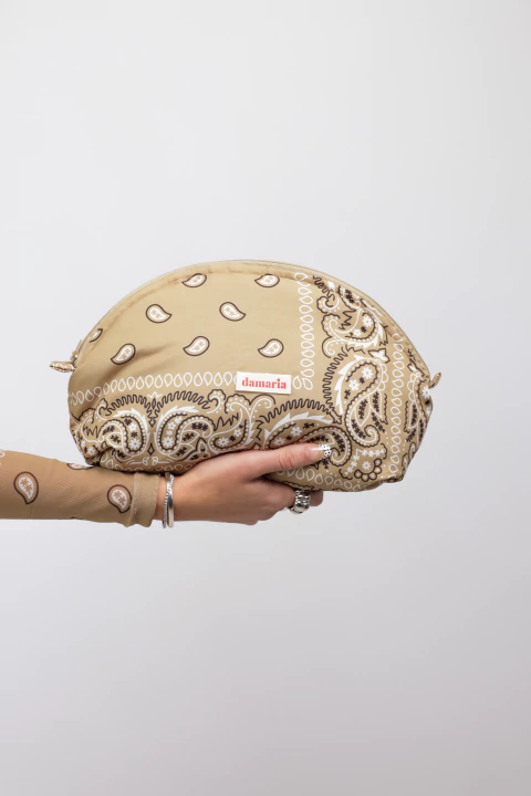BEAUTY BAG | PAISLEY CAPPUCCINO