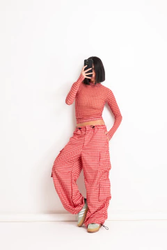 BLUSA GABI | TULE VICHY - damaria