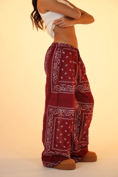 CALÇA PANTALONA SILVANA | CHERRY - loja online