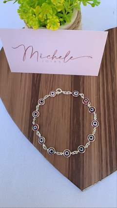 Pulseira de olho grego vermelho - comprar online