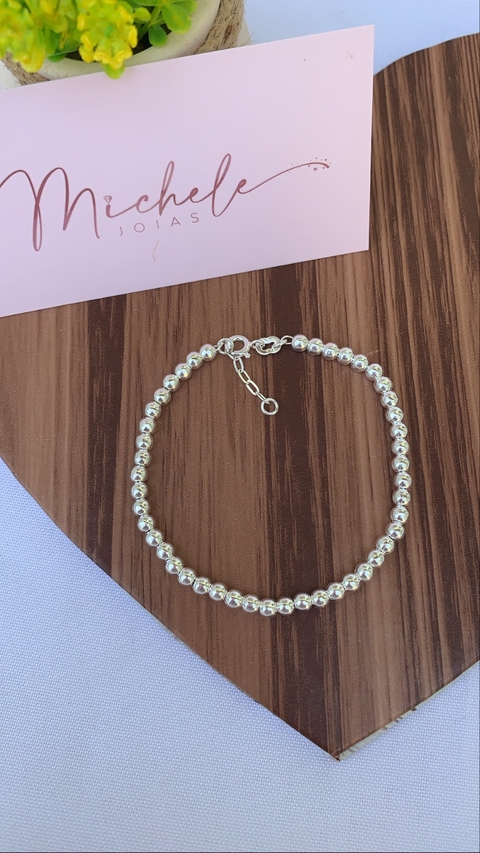 Pulseira de bolinhas