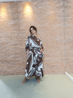 Conjunto Saia c/ Blusa Kaftan na internet
