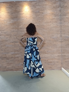 Conjunto Saia c/ Blusa Kaftan - Milu Conti - Conforto e Estilo