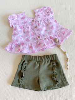 Imagen de Conjunto de vual y crepe-Art.1969