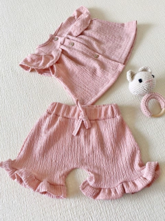 Conjunto de gaza hawai-Art.1953 - COCOMIEL BEBES