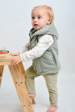 Chaleco de gamuza labrada-Art.6065-1 en internet