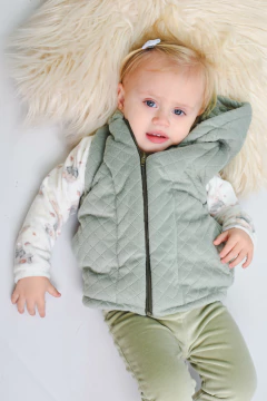 Chaleco de gamuza labrada-Art.6065-1 - comprar online